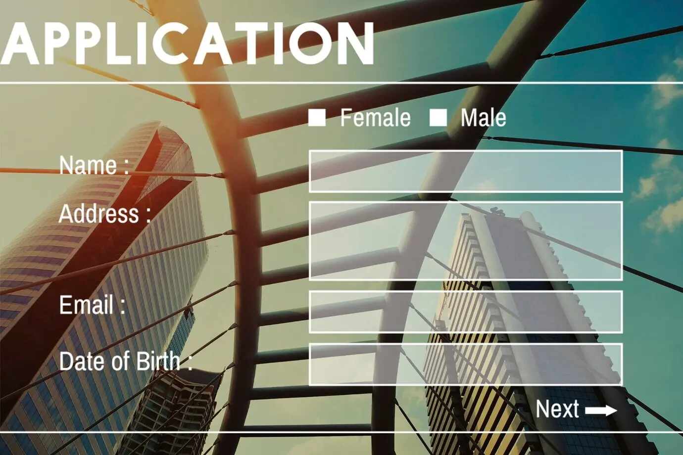 Banner zur Registrierung eines Benutzernamens und eines Kontos für den Gipfel